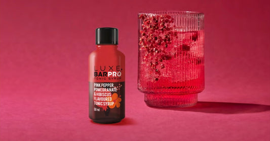 Pink Pepper, Pomegranate & Hibiscus Luxe BarPro Tonic Syrup 50ml