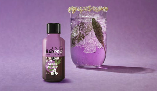 Elderflower & Sage Luxe BarPro Tonic Syrup 50ml