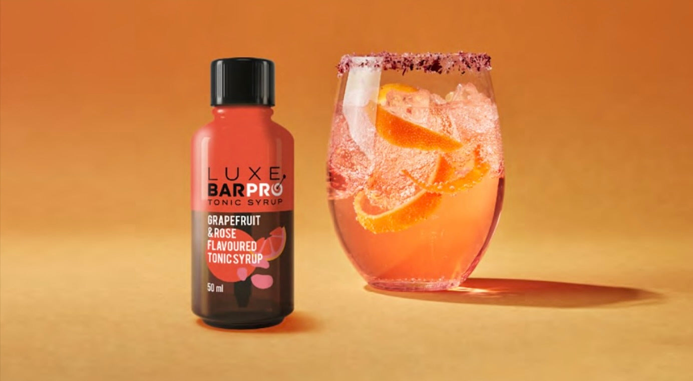 Grapefruit & Rose Luxe BarPro Tonic Syrup 50ml